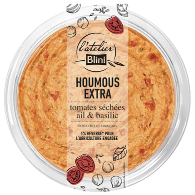 Houmous tomates séchées ATELIER BLINI, 175g