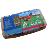 Oeufs au sol moyen OEUF DES MAUGES x18