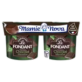 Dessert Fondant Chocolat Menthe MAMIE NOVA  -  2 pots de 150g