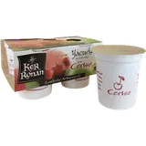 Yaourt brassé cerise KER RONAN - 4x125g
