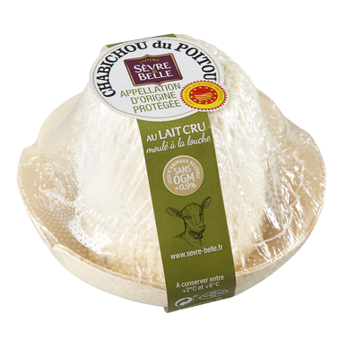 Chabichou du Poitou au lait cru, AOP, Sèvre et Belle, 150g