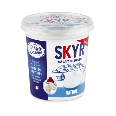 Skyr au lait de brebis nature LE PETIT BASQUE 400g