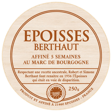 Epoisses AOP, Berthaut, 250g