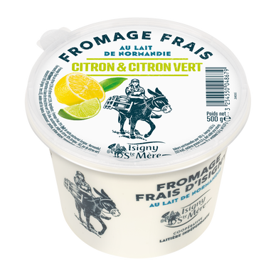 Fromage frais citron/citron vert, 500g