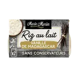 Riz au lait vanille de Madagascar MARIE MORIN - 2 pots de 140g