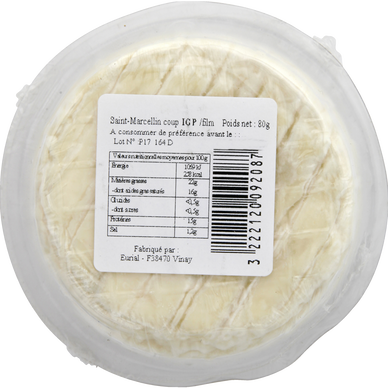 Saint-Marcellin IGP, Bourdin, 80g