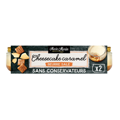 Cheesecake caramel beurre salé MARIE MORIN 2x100g