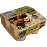 Crème dessert lait entier praliné noisettes KER RONAN - 4x105g