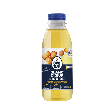 Blanc d'oeuf liquide poules élevées au sol OVOTEAM 500G