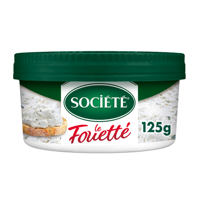 Fromage au lait pasteurisé le fouetté 27%mg SOCIETE pot 125g