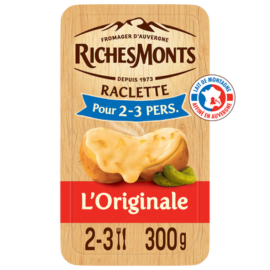 Raclette lover classique Riche MONTS 300g