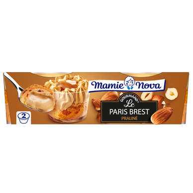Dessert Paris-Brest MAMIE NOVA  -  2 pots de 90g