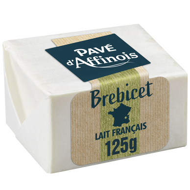 Pavé d'Affinois Brebicet au lait de brebis, 125g