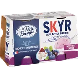 Skyr Lait de brebis myrtille cassis LE PETIT BASQUE - 2x120g