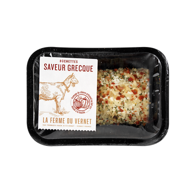 Buchette chèvre frais à la Grecque, La Ferme du Vernet, 250g