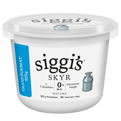 Skyr nature à l'Islandaise 0%mg SIGGI'S 825g