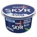 Skyr nature 0%MG riche en protéines YOPLAIT 450g