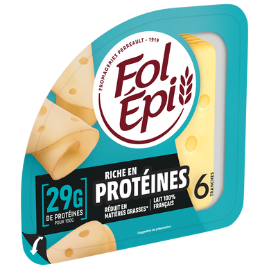 Fromage riche en proteines 6 tranches FOL EPI 130g