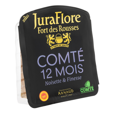 Comté 12 mois noisette & finesse AOP 35%mg JURAFLORE 200g
