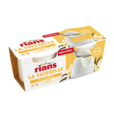 Faisselle vanille RIANS 2x100g