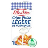 Crème légère de Normandie 12%MG ELLE&VIRE - Brique 1l