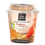 Yaourt brassé fraise de Plougastel KER RONAN - 150g