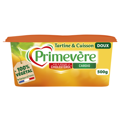 Matière grasse à tartiner et à cuire 63% de matière grasse PRIMEVERE,500g