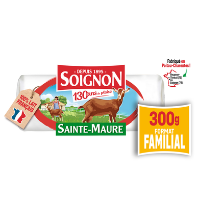 Bûche de chèvre Sainte-Maure SOIGNON - 300g