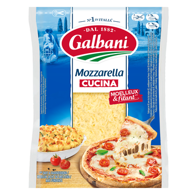Mozzarella Cucina râpée moelleuse et fondante GALBANI  - 150g