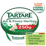 Fromage à tartiner ail et fines herbes TARTARE - 250 g