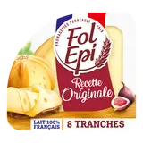 Fromage en tranches tendre et fruitée FOL EPI - 8 tranches 150g