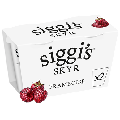 Skyr framboise 2% MG SIGGI'S - 2x140g