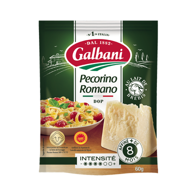 Pecorino Romano DOP râpé GALBANI - Sachet 60g