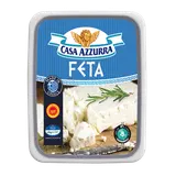 Feta AOP au lait de brebis et de chèvre pasteurisé CASA AZZURA, 23% deMG, barquette de 150g