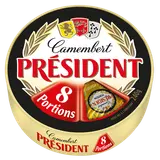 Camembert 8 portions PRESIDENT - 250g