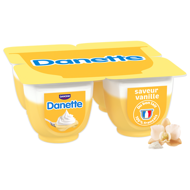 Liégeois vanille DANETTE - 4x100g