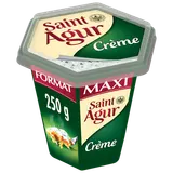 Fromage pasteurisé, crème de fromage fondu au lait de vache 25%mgSAINTAGUR 250g
