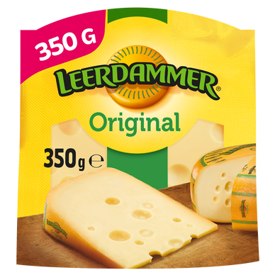Fromage pasteurisé LEERDAMMER Original 27,5%MG portion 350g