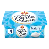 Yaourt brassé nature PERLE DE LAIT - 4x125g