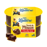 Mousse au chocolat noir Secret de mousse LA LAITIERE - 4x59g