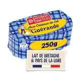 Beurre moulé aux cristaux de sel de Guérande 80%MG PAYSAN BRETON - 250g
