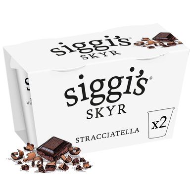 Skyr stracciatella 3% MG SIGGI'S - 2x140g