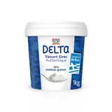 Yaourt Grec  Nature 10%  DELTA  - Pot de 1kg