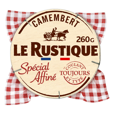 Camembert spécial affiné LE RUSTIQUE - 260g