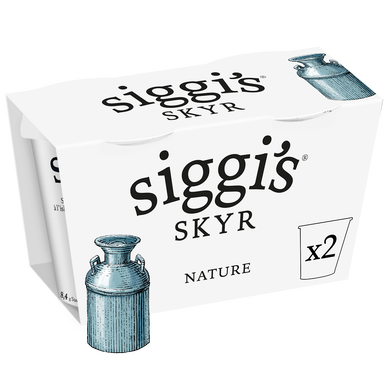 Skyr nature 0% MG SIGGI'S - 2x140g