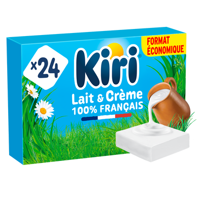 Fromage Enfant Crème à tartiner KIRI - 24 portions 432g