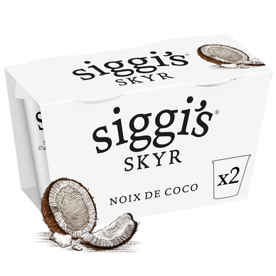 Skyr noix de coco 2% MG SIGGI'S - 2x140g
