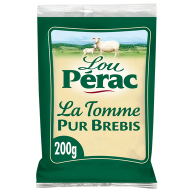 Tomme de brebis 33%mg LOU PÉRAC - 200g