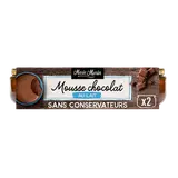 Mousse au chocolat au lait MARIE MORIN - 2 pots de 100g