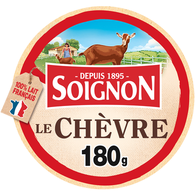 Fromage de chèvre pâte molle SOIGNON - 180g
